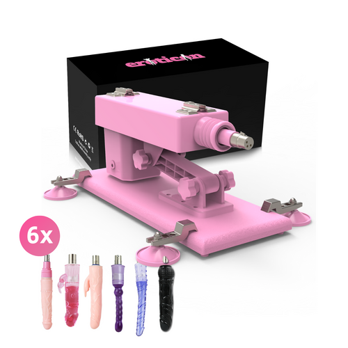 Love Sex machine by Eroticon with 6 attachments